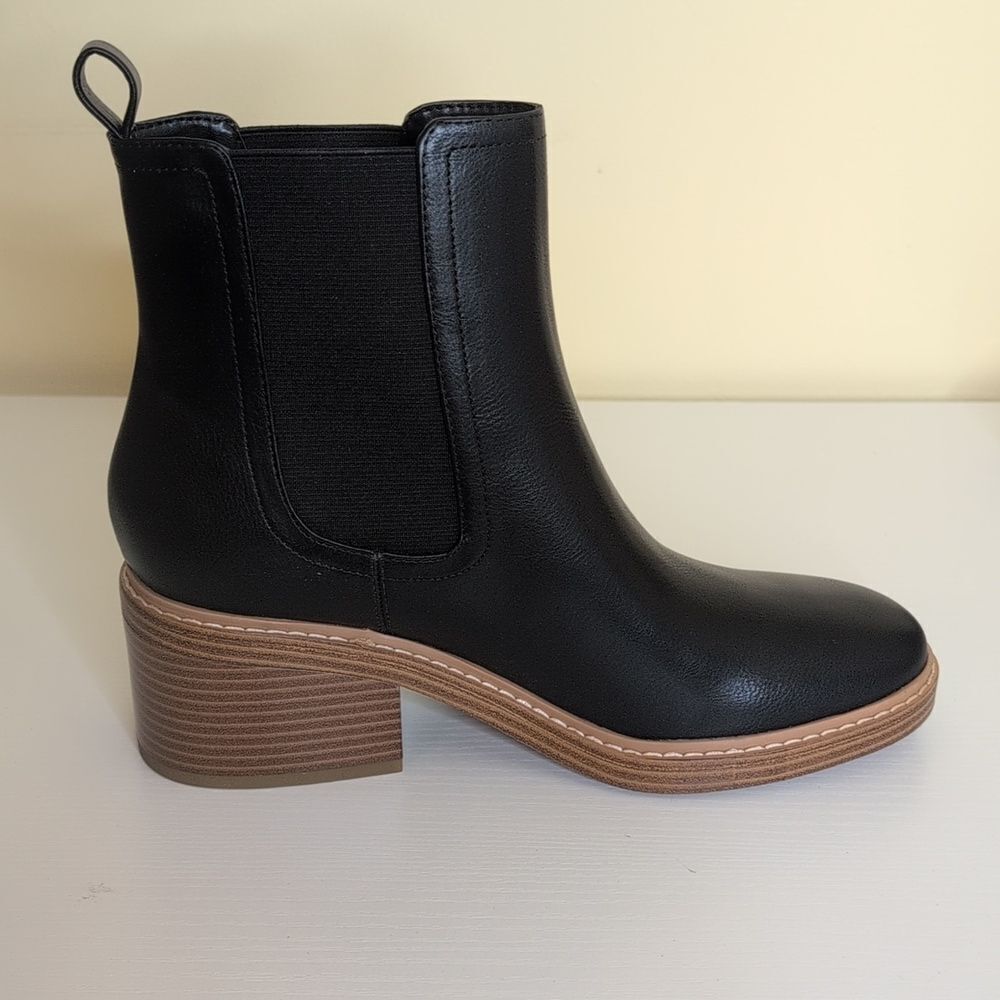 Marc Fisher Size 8 Modesty 2 Black Heeled Boot, NEW In Box - Picture 8 of 15